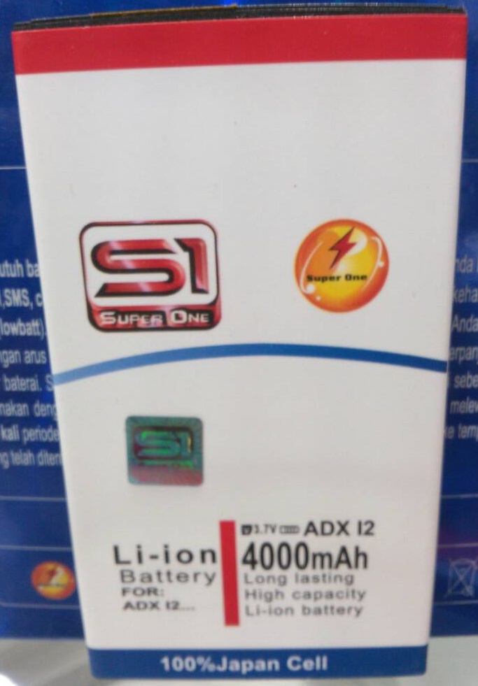 BATERAI S1 DOBEL POWER ANDROMAX I2 4000 MAH
